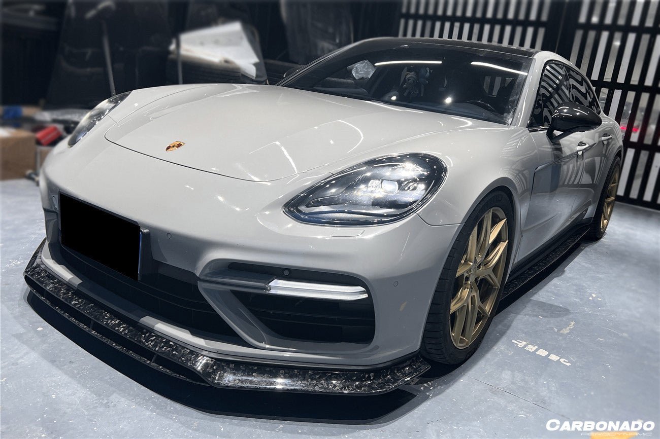 2017 - 2023 Porsche Panamera 971 4 & 4S & GTS & Turbo S OD Style Front Lip